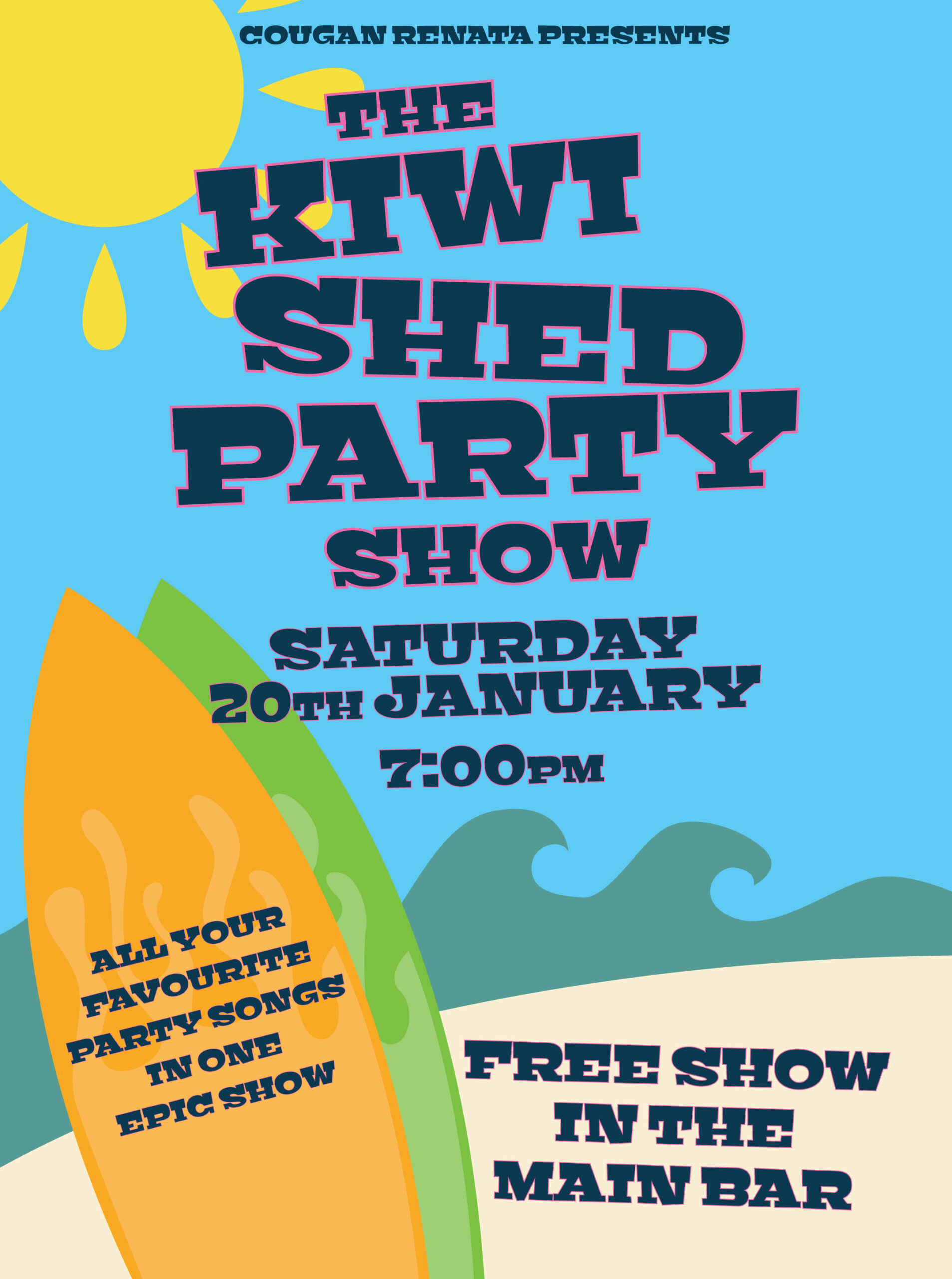 Kiwi Shed Party