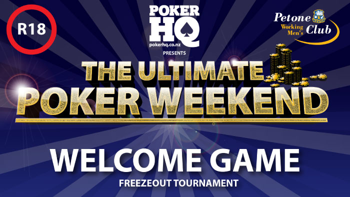 Ultimate Poker Weekend Welcome Game